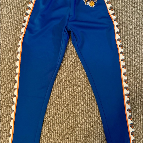 NBA Other - NBA Blue Orange Side-Strip Logo Joggers